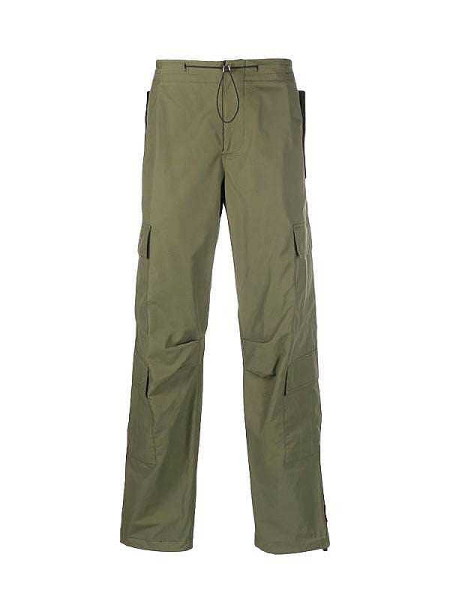 Men John Richmond Trousers | Trousers With Pockets On The Front Green