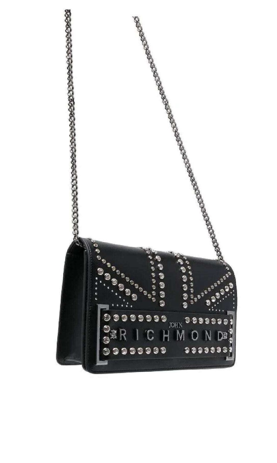 Accessories & Parfums John Richmond | Crossbody Bag With Studs Black