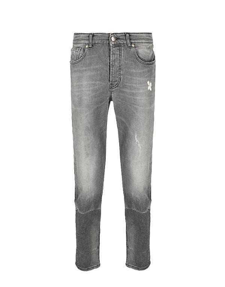 Men John Richmond Jeans | Slim Jeans Grey