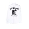 Archives John Richmond John Richmond | Shirt With Contrasting Logo White