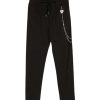 Kidswear John Richmond | Jogging Pants With A Chain Black