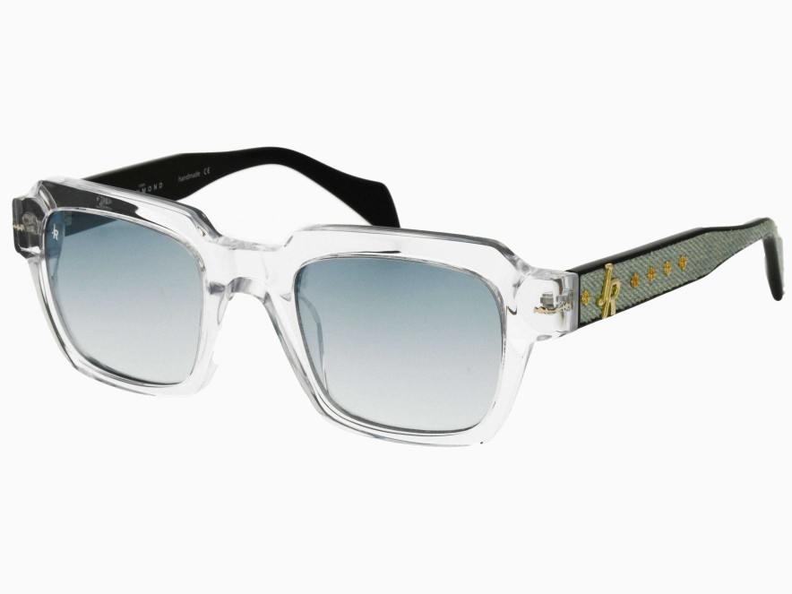 Accessories & Parfums John Richmond | Sunglasses With Wide Lens - Limited Edition Crystal/Denim