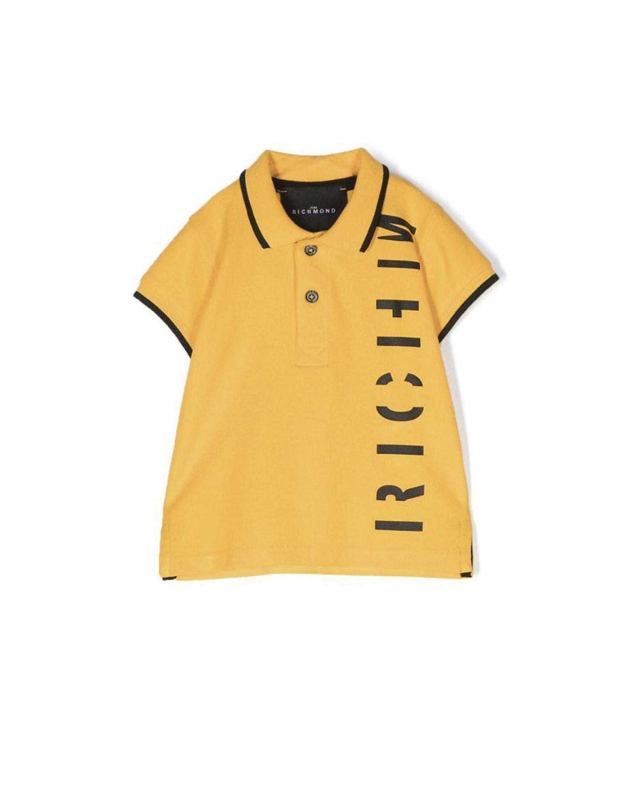 Archives John Richmond Baby (3 - 36 Months) | Polo With Contrasting Graphics