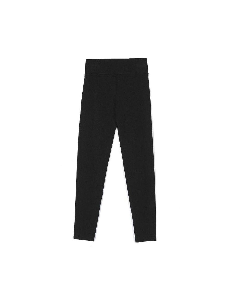 Archives John Richmond Girl (3 - 16 Years) | Leggings With Contrasting Jr Logo And Star Black