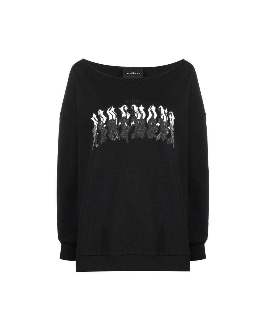 Archives John Richmond John Richmond | Sweatshirt With Logo Black