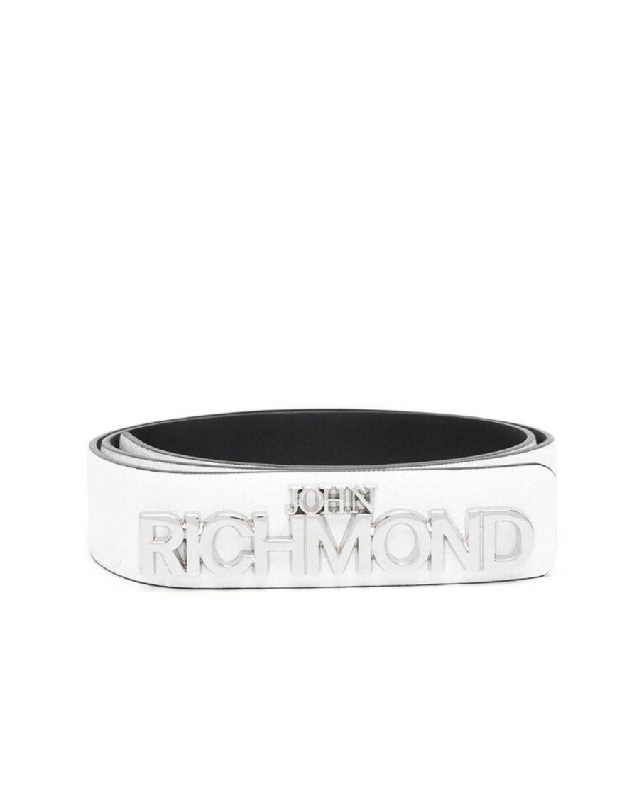 Accessories & Parfums John Richmond | Leather Belt With Logo