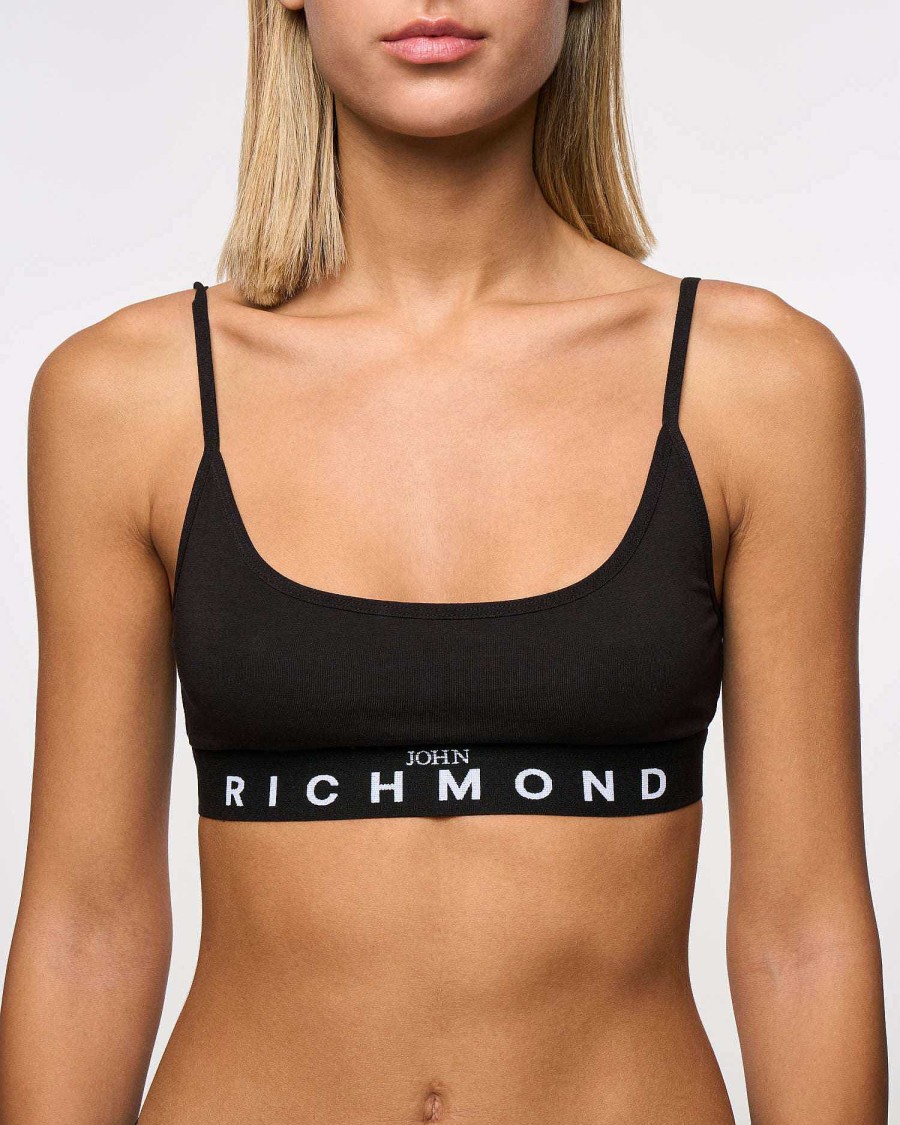 Underwear John Richmond | Bandeau Sports Bra Black