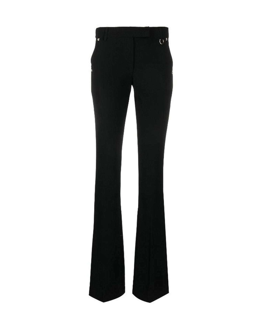 Women John Richmond Trousers | Straight Cut Trousers Black