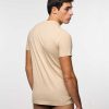 Underwear John Richmond | Regular Fit T-Shirt In Breathable Cotton Beige