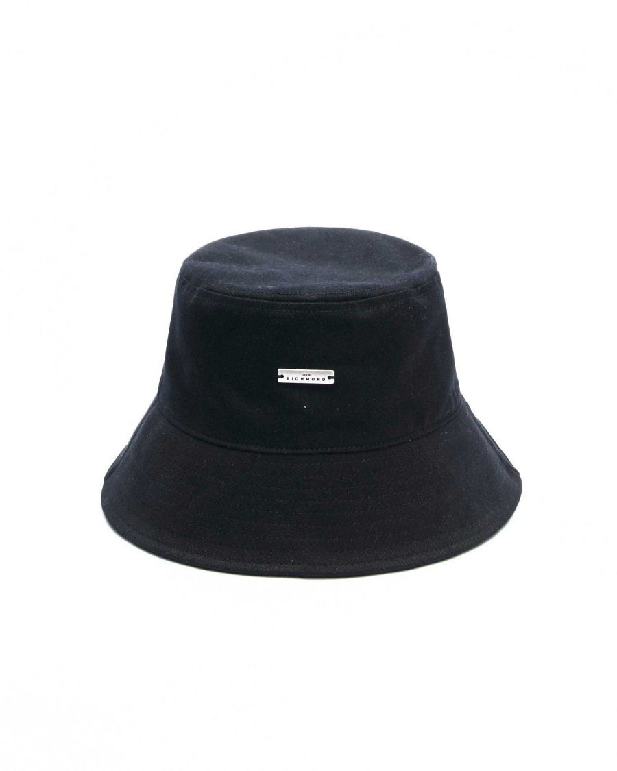 Archives John Richmond | Hat With Decorative Pins Black