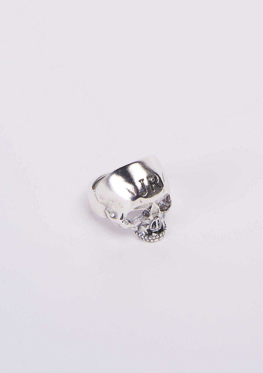 Accessories & Parfums John Richmond | Skull Maxi Ring Silver