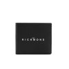 Archives John Richmond | Leather Wallet With Logo Black