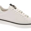 Archives John Richmond John Richmond | Leather Sneakers With Metallic Detail White