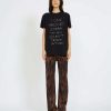 Women John Richmond T-Shirts | T-Shirt With Print On The Front Black