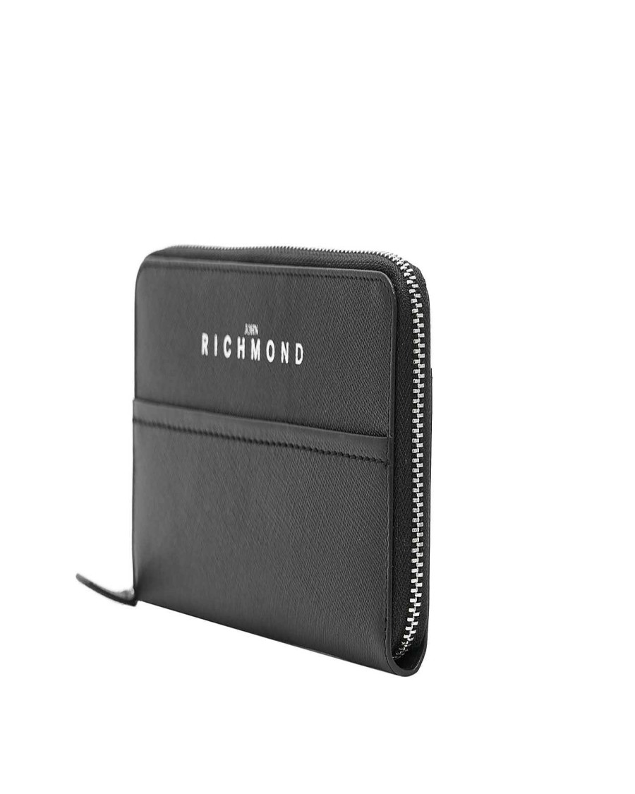 Archives John Richmond John Richmond | Mini Leather Wallets With Logo Black