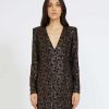 Women John Richmond Clothes | Short Dress With Long Sleeves Black