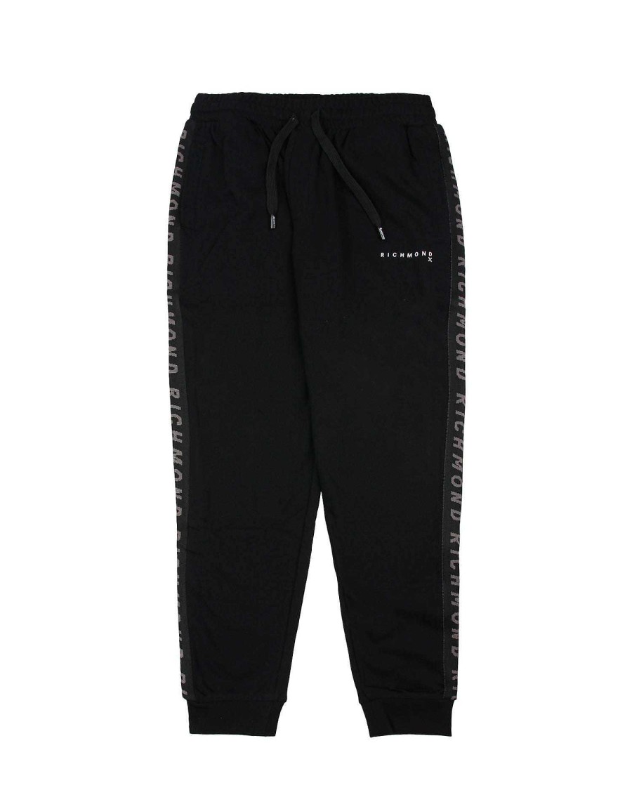 Archives John Richmond John Richmond | Jogging Pants With A Contrasting A Side Band Black