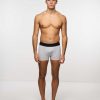 Underwear John Richmond | Low Waist Boxer Shorts In Combed Cotton Grey