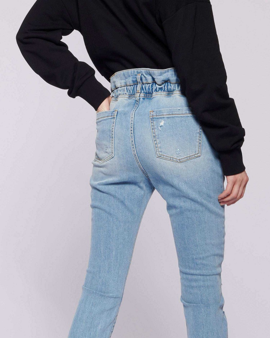 Archives John Richmond John Richmond | Jeans With Rips Light Blue