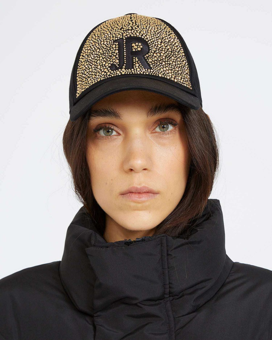 Accessories & Parfums John Richmond | Cap With Visor And Logo Black