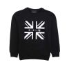 Kidswear John Richmond | Sweatshirt With Flag Black