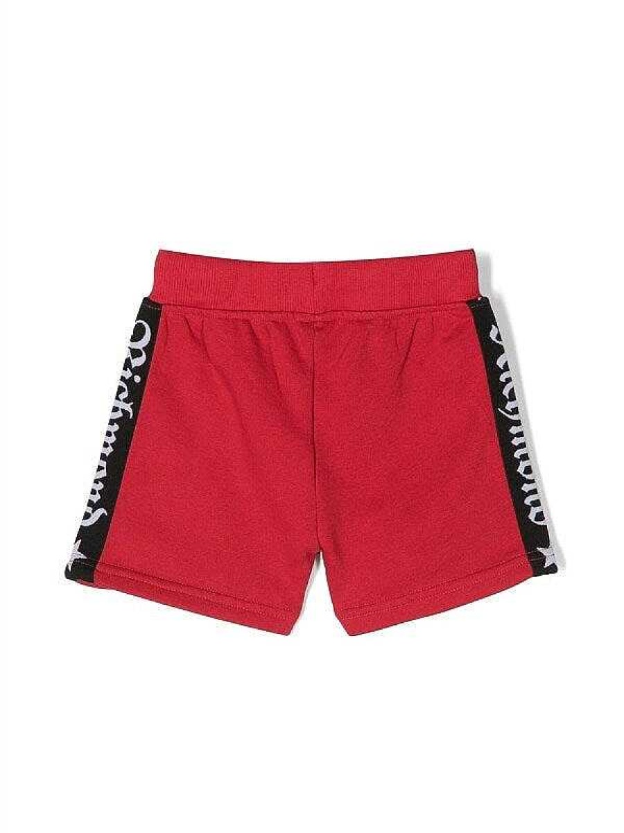 Archives John Richmond Baby (3 - 36 Months) | Bermuda Shorts With Contrasting Side Band