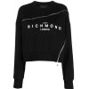 Archives John Richmond John Richmond | Long-Sleeved Sweatshirt With Logo And Zip Black