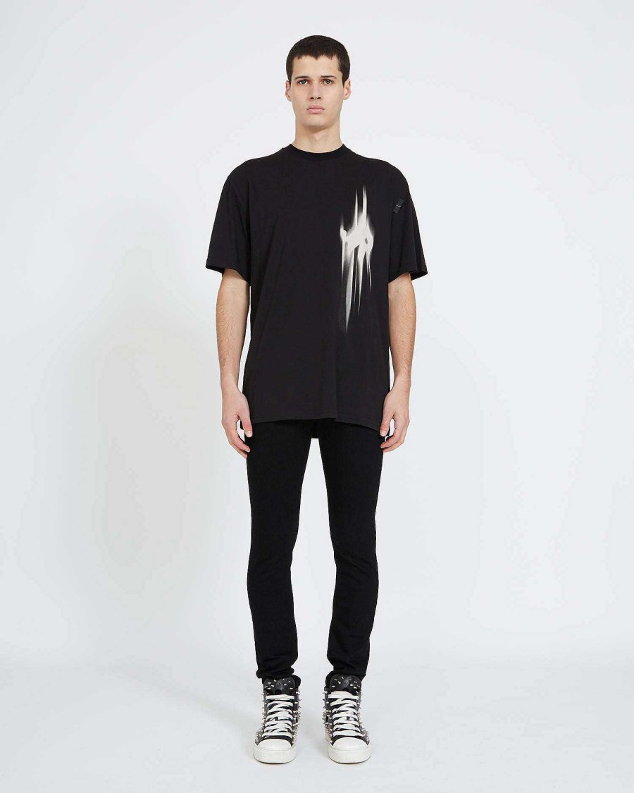 Men John Richmond T-Shirts | T-Shirt With Logo Black