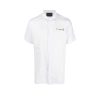 Archives John Richmond John Richmond | Shirt With Contrasting Logo On The Front White