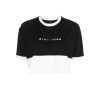 Archives John Richmond John Richmond | Two-Tone T-Shirt With Contrasting Logo Black