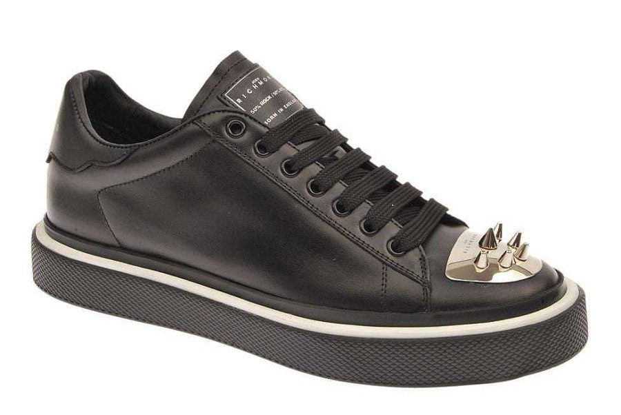 Archives John Richmond John Richmond | Leather Sneakers With Studs Black