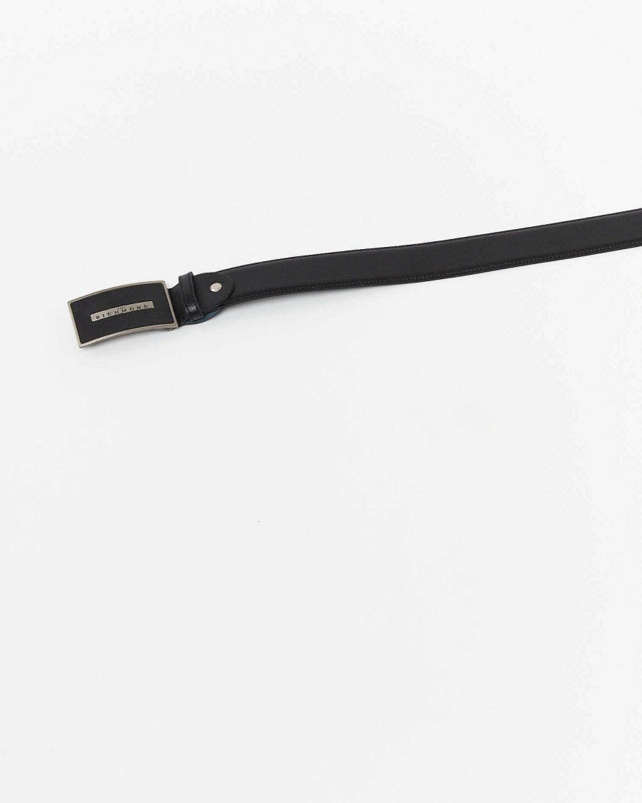 Archives John Richmond | Belt With Logo Black