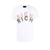 Archives John Richmond John Richmond | T-Shirt With Multicolor Writing White