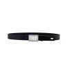 Archives John Richmond | Leather Belt With Rectangular Buckle Black