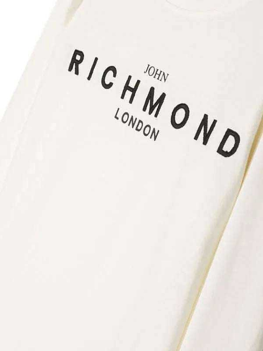 Kidswear John Richmond | T-Shirt With Contrasting Logo On The Front