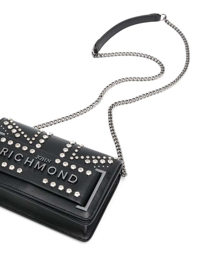 Accessories & Parfums John Richmond | Crossbody Bag With Studs Black