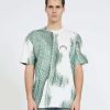 Men John Richmond T-Shirts | T-Shirt Over Tie Dye Fantasy