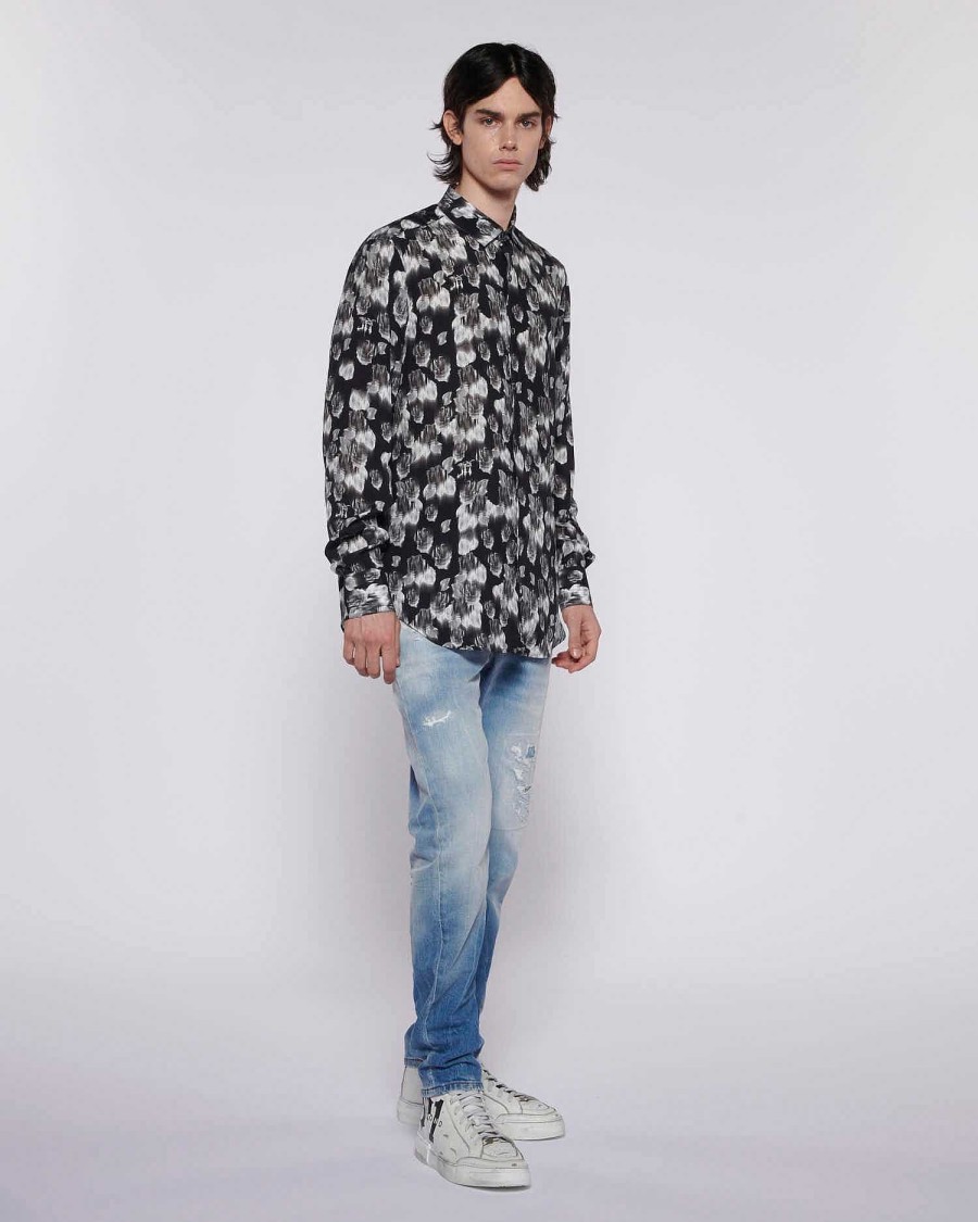 Archives John Richmond John Richmond | Printed Shirt Black