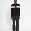 Men John Richmond Knitwear | Cardigan With Logo On The Back Black