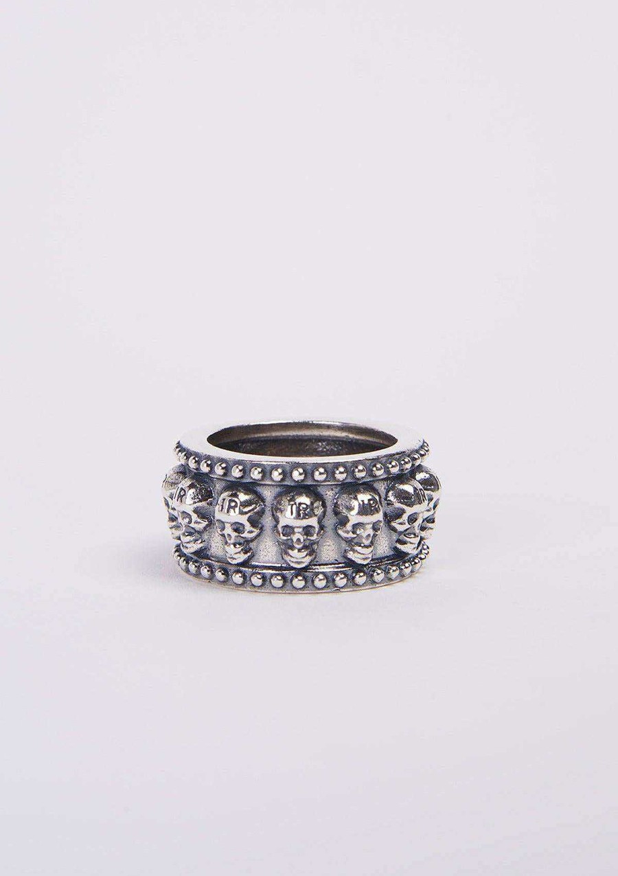 Accessories & Parfums John Richmond | Ring Detail Skull Silver