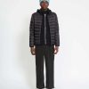 Men John Richmond Outerwear | Down Jacket With Zip Black