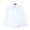 Kidswear John Richmond | Shirt With A Contrasting Logo On The Front White