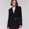 Archives John Richmond John Richmond | Blazer With Chain Logo Black