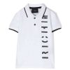 Archives John Richmond Baby (3 - 36 Months) | Polo With Contrasting Graphics