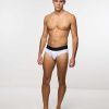 Underwear John Richmond | Low Waist Briefs In Combed Cotton White