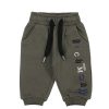 Kidswear John Richmond | Jogger Pants With Front Logo Green