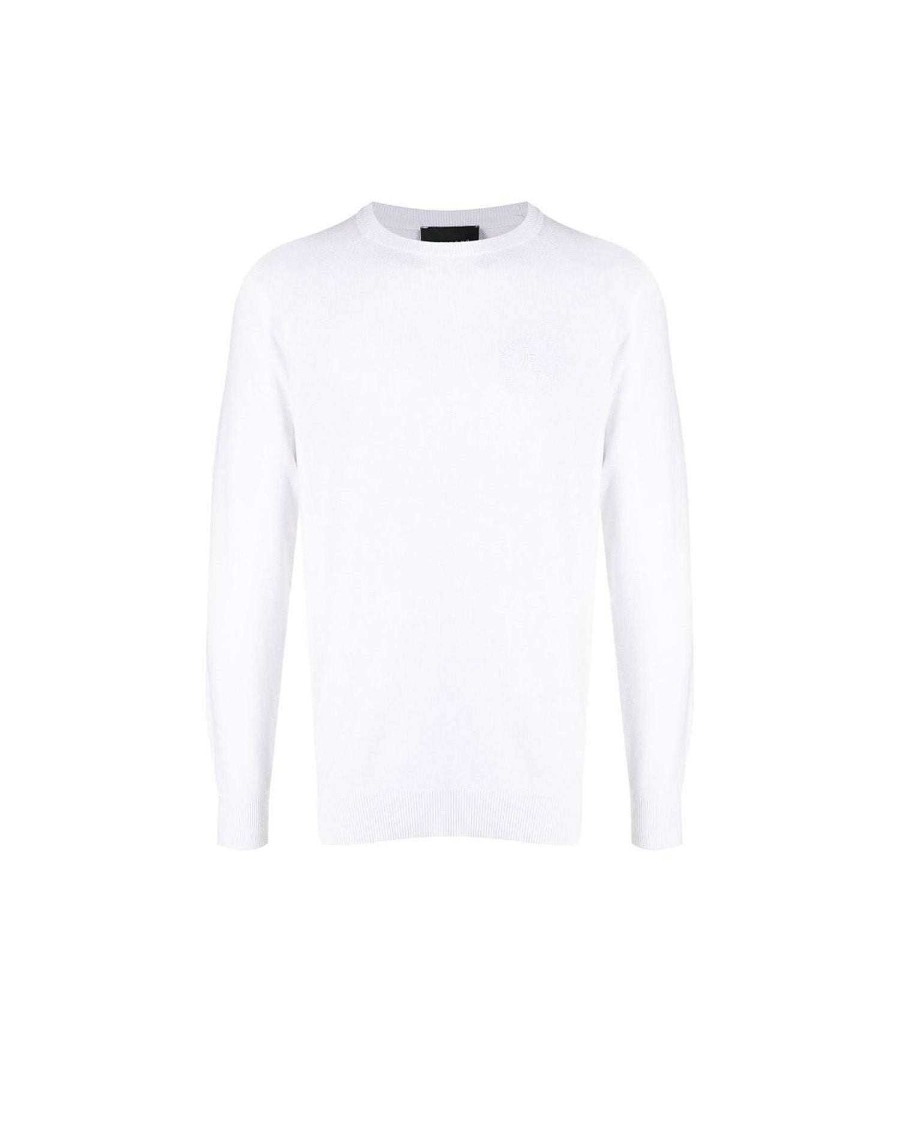 Archives John Richmond John Richmond | Sweater With Contrasting Edges White