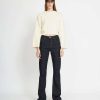 Women John Richmond Trousers And Jeans | Wide Leg Jeans Dark Blue