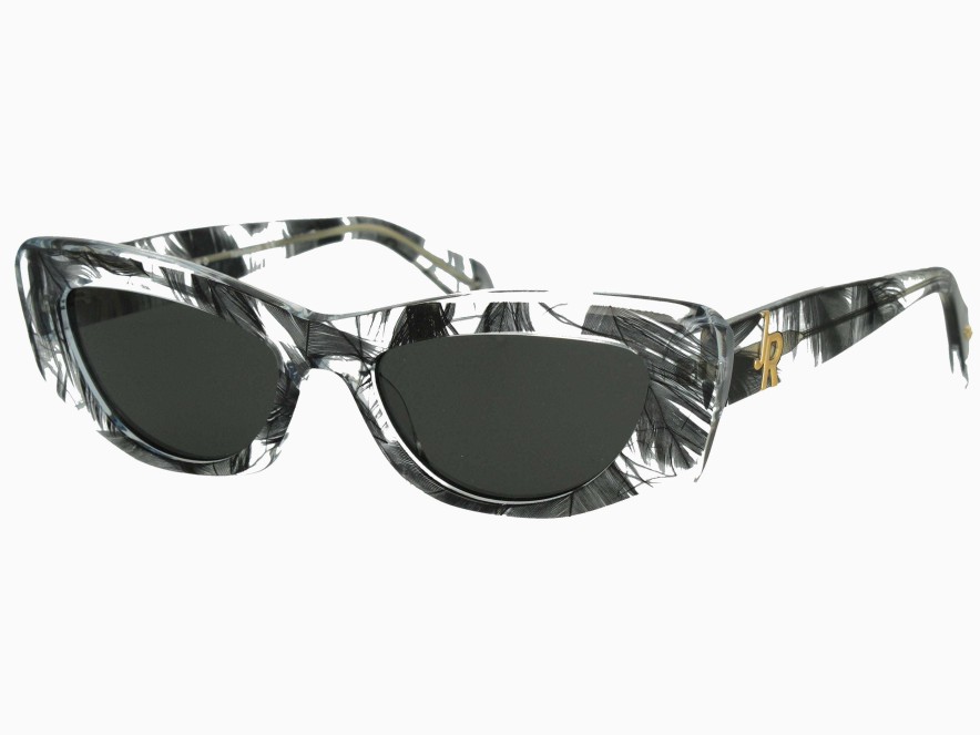 Accessories & Parfums John Richmond | Sunglasses With Contrasting Logo Pattern/Black