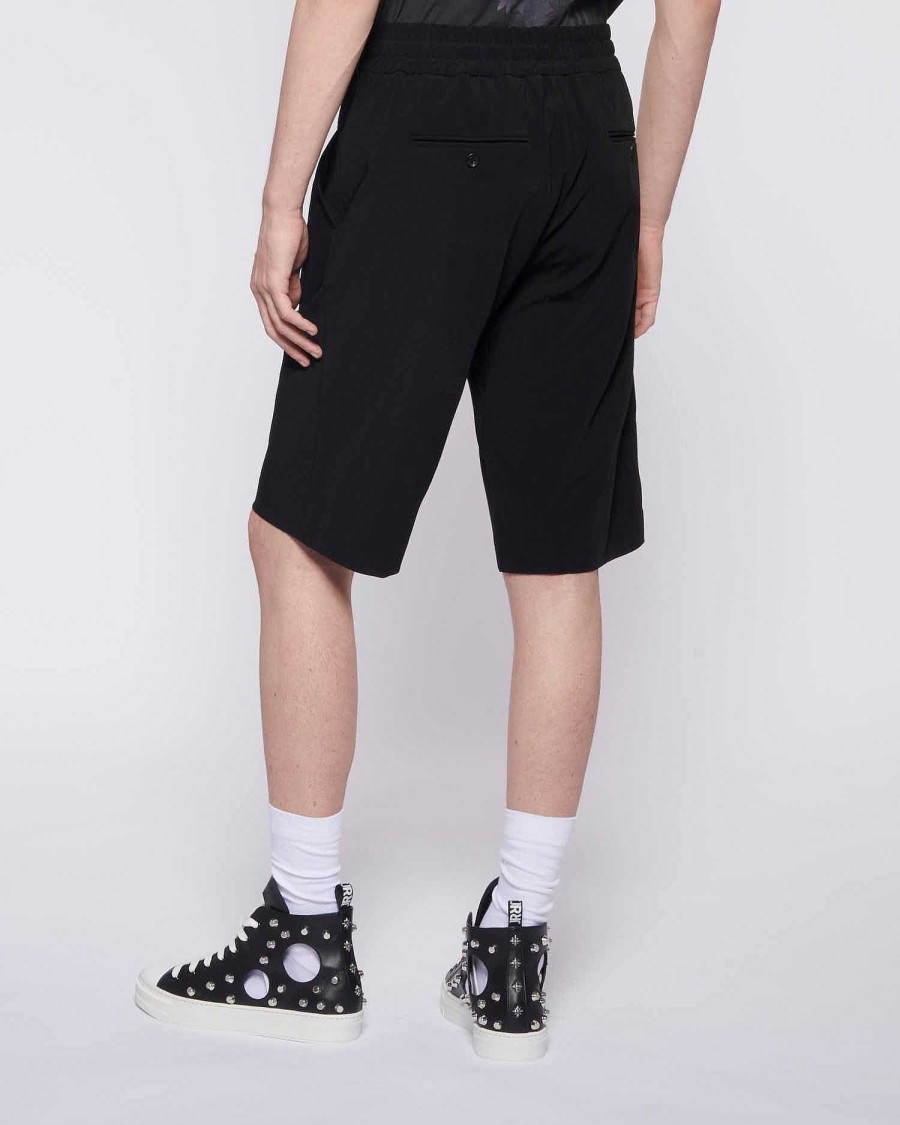 Archives John Richmond John Richmond | Bermuda Shorts With Elastic Waist Black